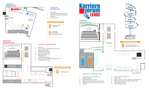 Lageplan Karriereforum Lehre 2023