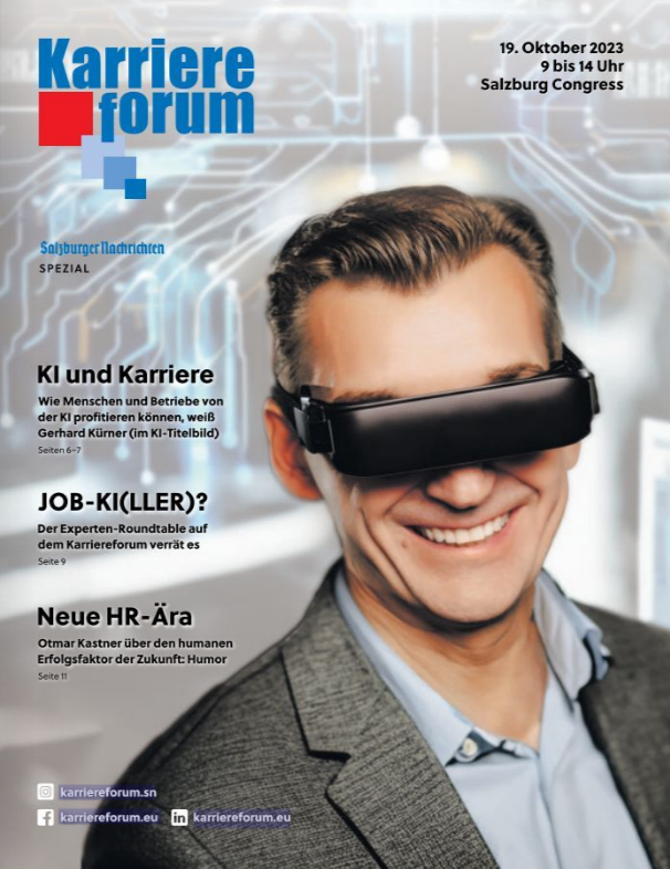 Titelbild Karriereforum Magazin Salzburger Nachrichten Oktober 2023